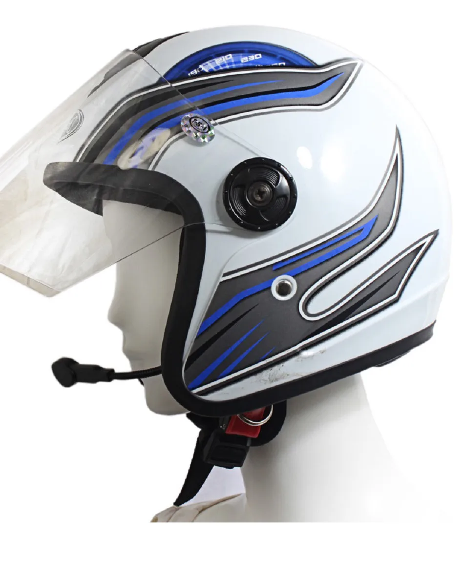 

VNETPHONE Motorcycle Bluetooth Helmet Intercom Wireless Handsfree Call Interphone Riders Bikers Walkie Talkie Music Headphone