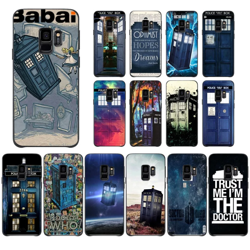 Babaite Doctor Who tardis box DIY Роскошный чехол для телефона Samsung Galaxy s9 s8 plus note 8 note9 s7 s6edge Чехол