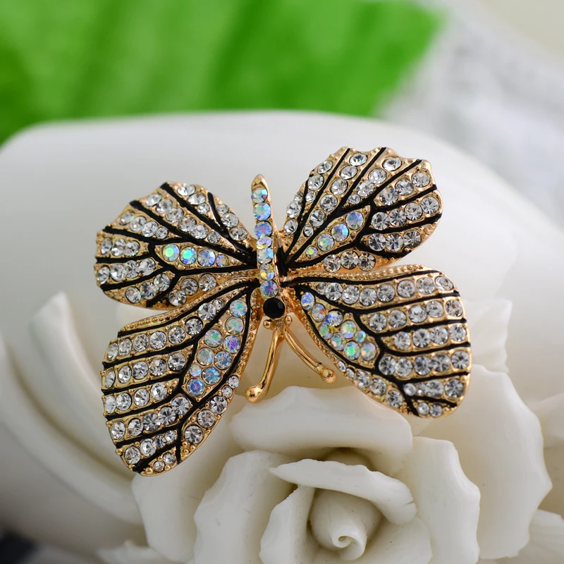 Женская свадебная брошь в виде бабочки|bridal brooches pins|brooch pinsfashion pins |