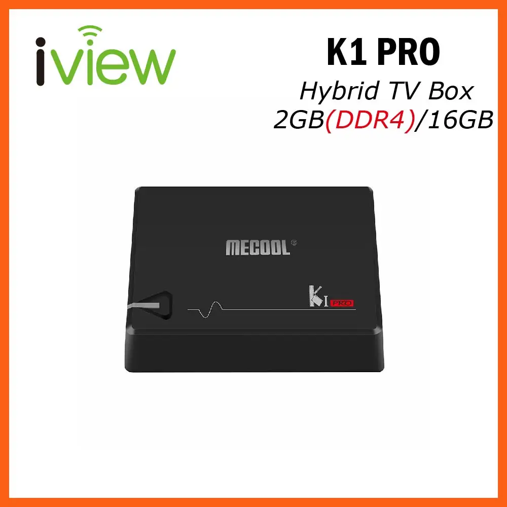 Android DVB TV Box K1 PRO Поддержка S2 T2 C четырехъядерный процессор Amlogic S905D 2 Гб DDR4 1000 м LAN Dual