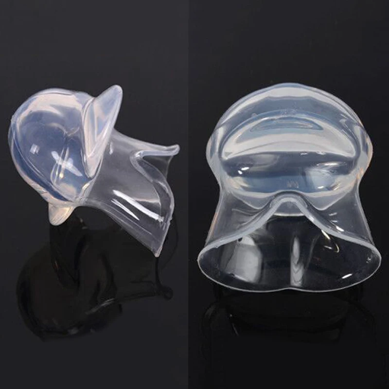 

1pc Anti Snore Device Silicone 55x50x45mm Anti Snoring Tongue Retaining Device Snore Solution Sleep Breathing