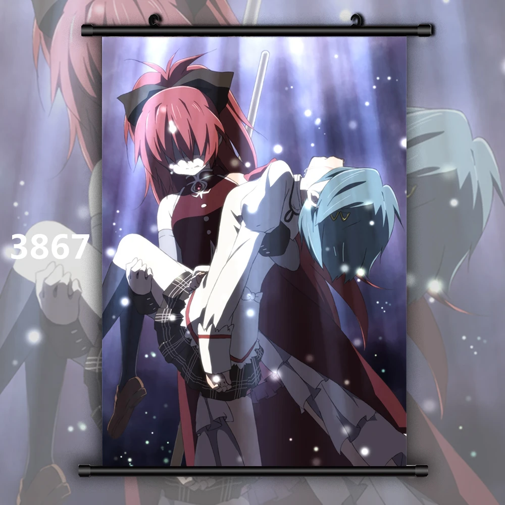 3867 Puella Magi Madoka Magica Аниме Манга плакат в рулоне A - Цвет: 3867