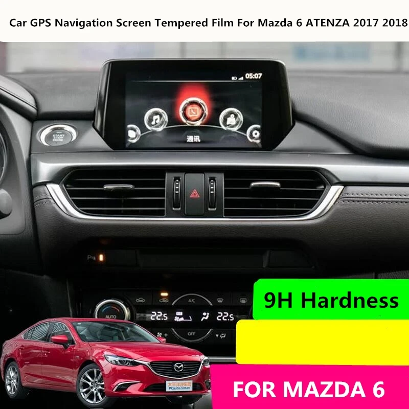 Автомобильный GPS навигационный экран закаленная пленка для Mazda 3 6 CX-3 CX-5 2017-2018 |