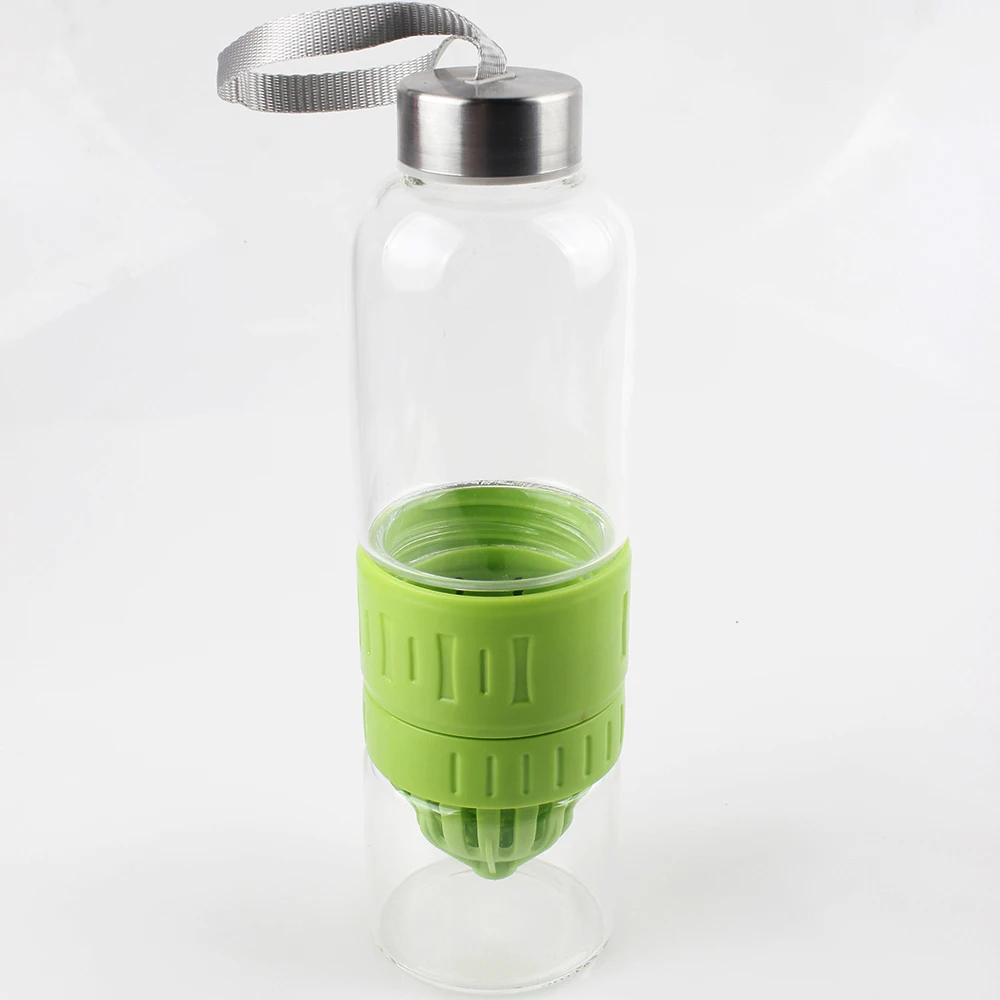 1 шт. высокого качества Портативный фрукты для заварки бутылка воды 550 мл Лимон