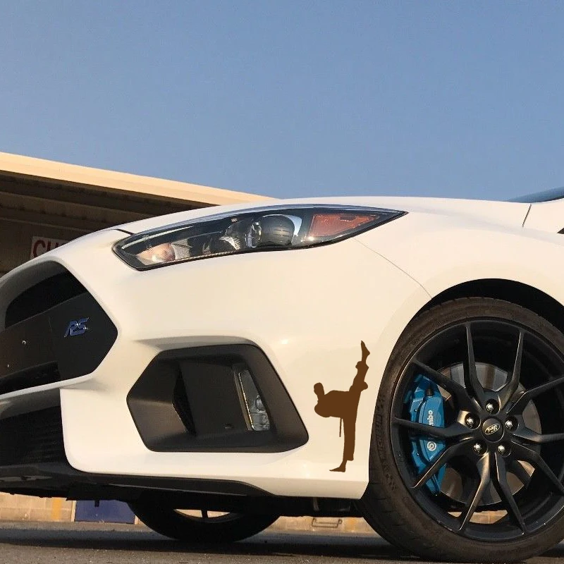HotMeiNi наклейка для автомобилей Jdm украшение китайского кунг фу на бампер окно