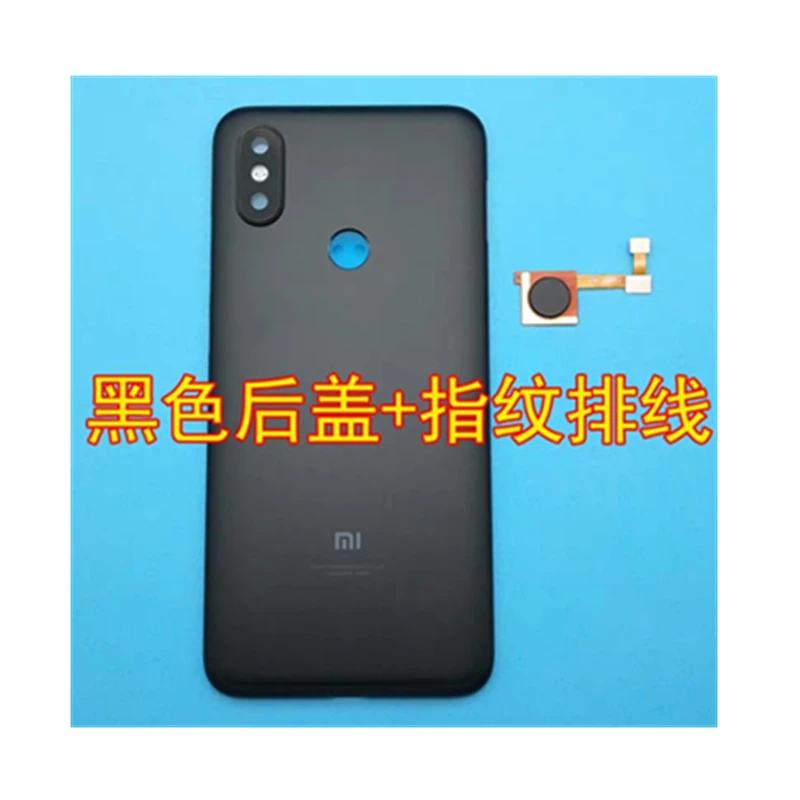 OTMIL задняя крышка для аккумулятора Xiaomi Mi 6X с отпечатком пальца A2 боковыми