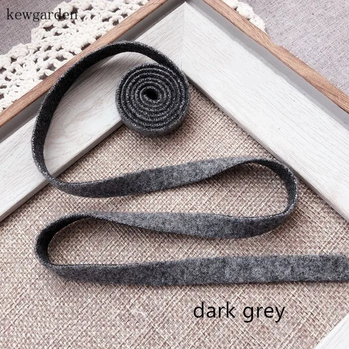 Kewgarden шерсть атласные ленты 10 мм 3/" DIY Бант хлопок лента вручную изготовленная лента аксессуары для одежды Riband 5 метров
