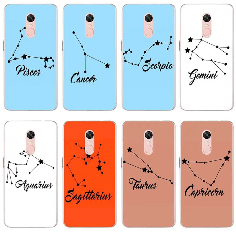 Мягкий силиконовый чехол для телефона Twelve concellations Art Xiaomi Redmi Mi Note 2 3S 4X 4A 6 5 5S 5A 8 A1 Pro