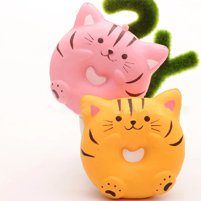 Игрушка Кот Сжимаемый кот милые сжимаемые медленно поднимающиеся забавная