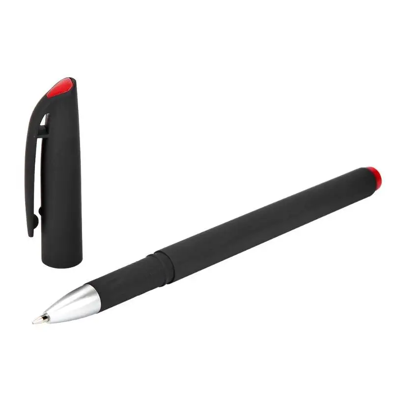 Красный VODOOL Portable Hanging Pocket Student Gel Pen Ballpoint Pens Signature Pen School Office Stationery Gifts Writing Tool - Цвет: Красный