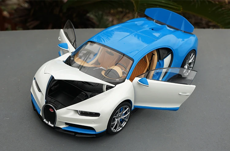 1/18 Bugatti Chiron Super Car Welly GTAUTOS литая металлическая модель автомобиля для мальчиков и девочек Коллекция подарков на день рождения
