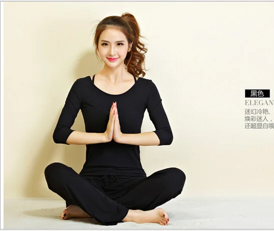 Костюм тройка женский для йоги мягкая одежда комплект с длинным рукавом