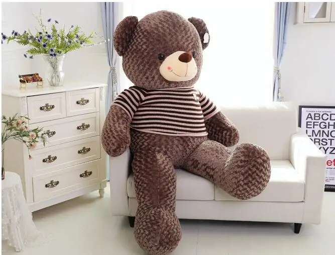 150 см Большой плюшевый медведь плюшевые игрушки SBear hull emi готовый кожаный кожаные