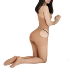 Женские сексуальные колготки с открытой промежностью Fantaisie, колготки без пятки, эластичные колготки, женские колготки