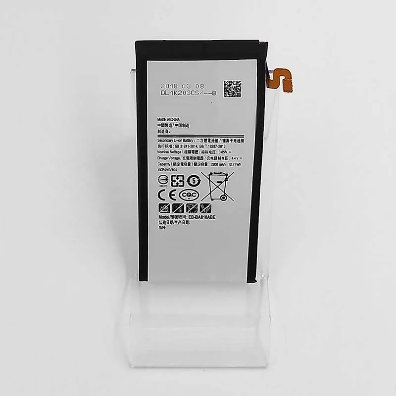 Реальная емкость 3300mAh батарея для Samsung Galaxy A8 2016 A810 A810F EB BA810ABE замены литий ионных
