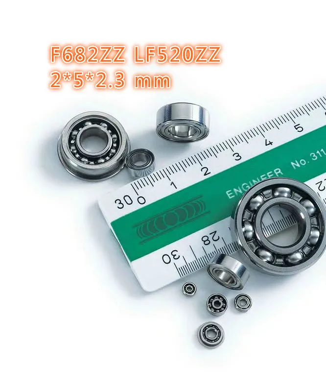 Фланцевый подшипник F682ZZ LF520ZZ размер 2*5*2 3 мм подшипники для tranmition JMC 5