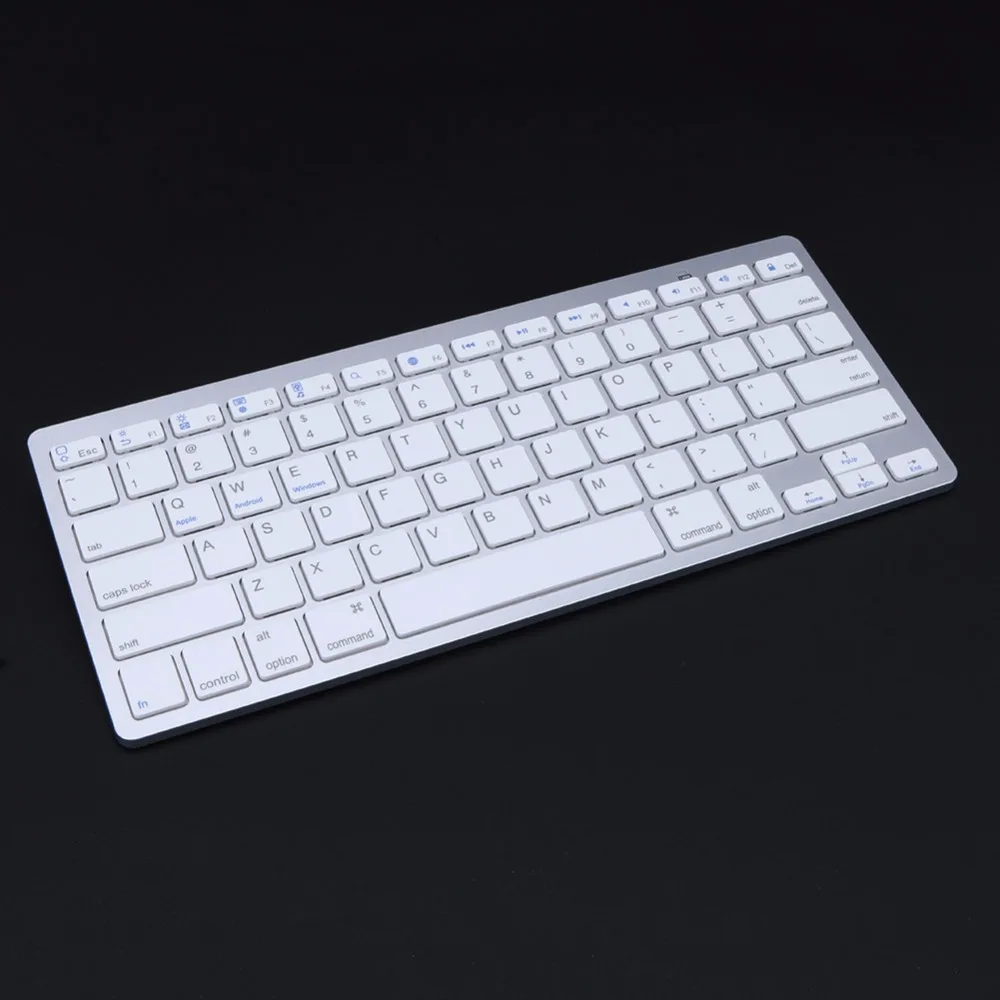Портативные ультра тонкие Беспроводные Мини Bluetooth 3,0 клавиатуры для Apple Ipad Windows Android IOS ПК Смартфоны компьютерная клавиатура