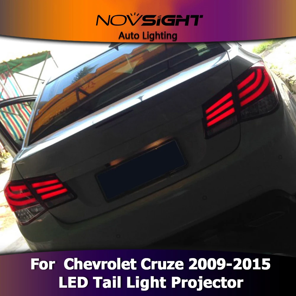 NOVSIGHT Автомобильная фара ламповый проектор тормозной сигнал лампа DRL Подходит для Chevrolet Cruze 2009 2010 2011 2012- авто освещение