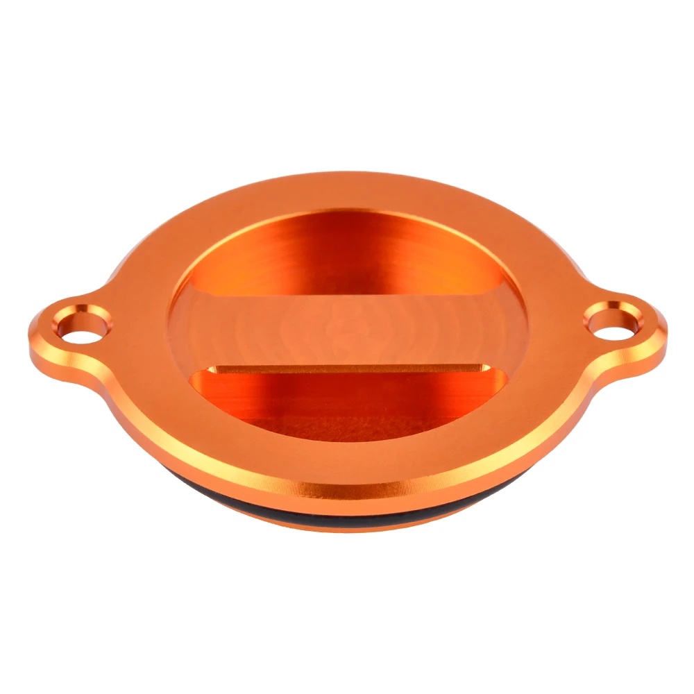 Крышка масляного фильтра NICECNC для KTM 250 400 450 520 540 660 950 990 EXC EXCF SXF SX SMR SXSR ADVENTURE SUPERMOTO