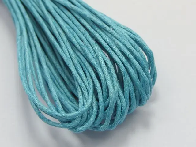 Оптовые цены 30 метров вощеный хлопковый шнур для бисероплетения 1 5 мм украшение