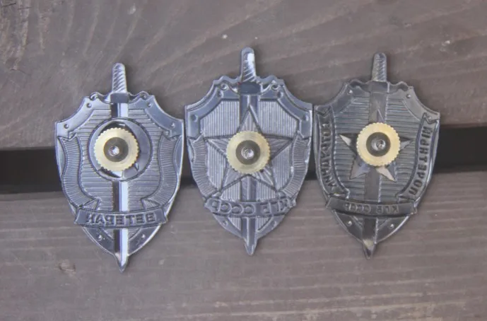 Копия 3 шт. комплекта КГБ русская медаль на заказ|kgb soviet union|set ofset |