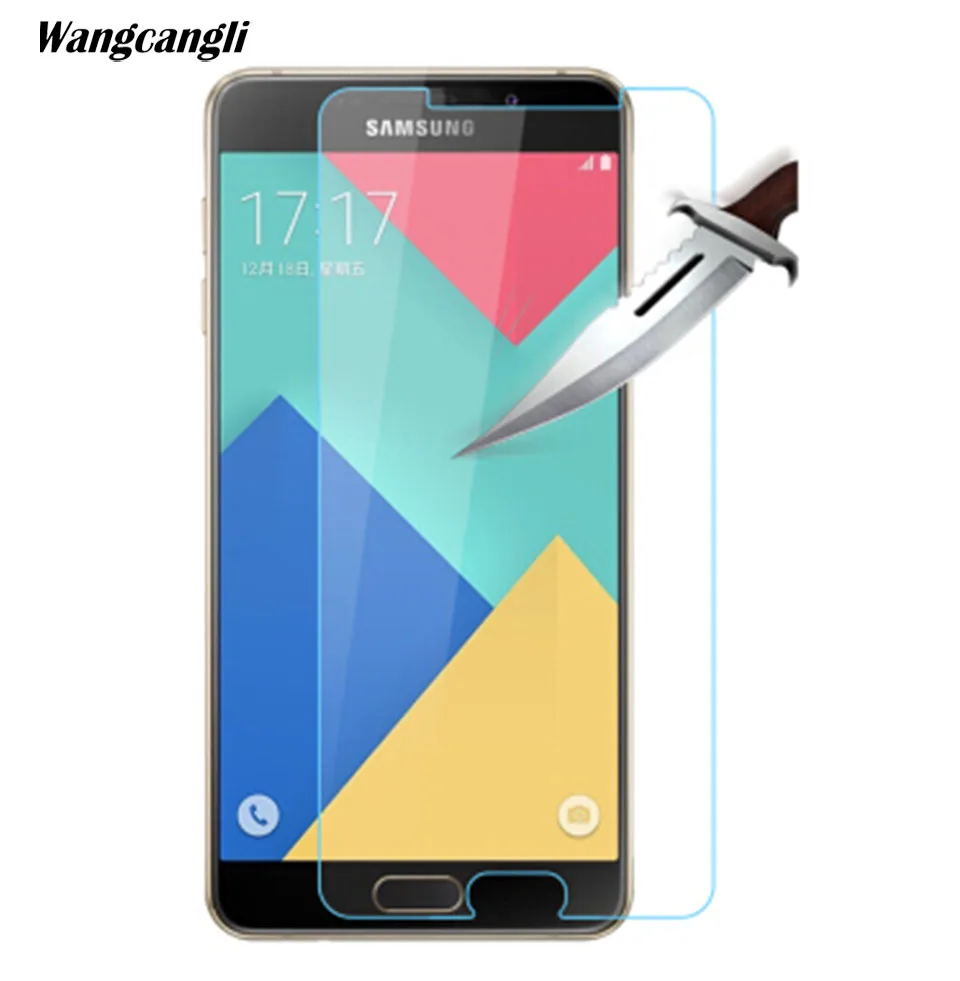 Tempered Glass Forsamsung a5 2017 glass Screen Protector 2.5D Film Explosion Proof HD For samsung a8 2018 screen protector | Мобильные
