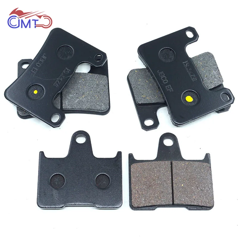 Front and Rear Для Suzuki GSXR600 GSXR750 2004-2005 GSXR1000 2005-2006 спереди и сзади тормозные колодки комплект GSXR 600 750 K4 K5 1000 K5 K6 - Цвет: Front and Rear