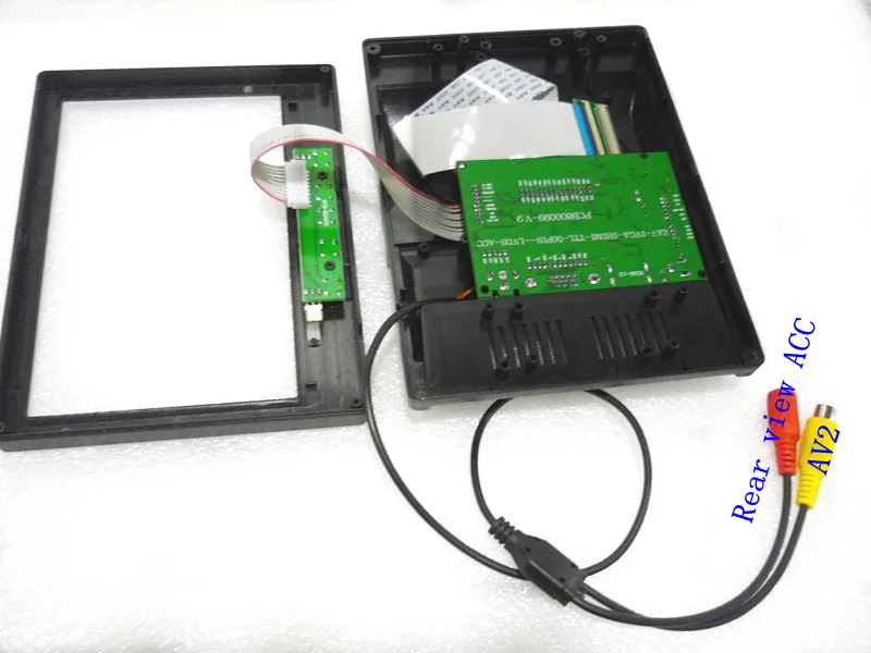 Пластиковый чехол для 7 дюймов AT070TN90 AT070TN92 AT070TN94 800*480 lcd + HDMI VGA 2AV плата драйвера RTD2660H