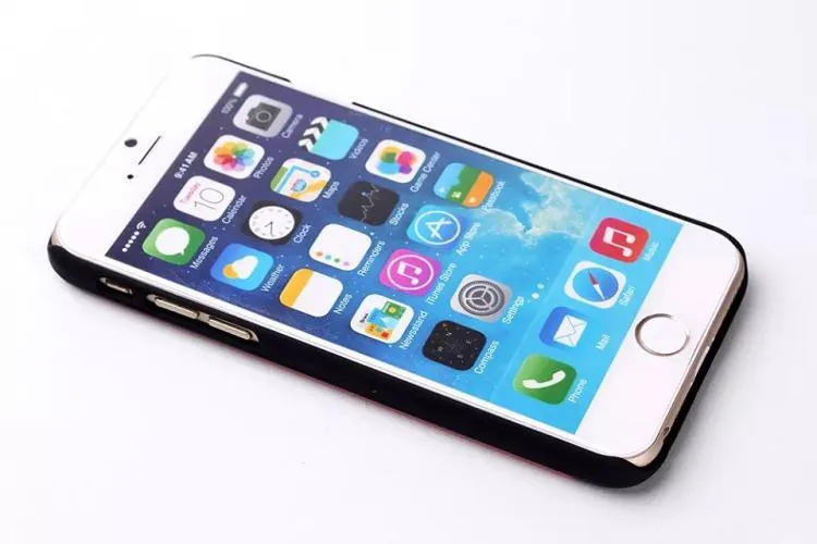 Роскошный гибридный ударопрочный чехол с алюминиевой кисточкой для Apple iPhone 6 Plus/6S