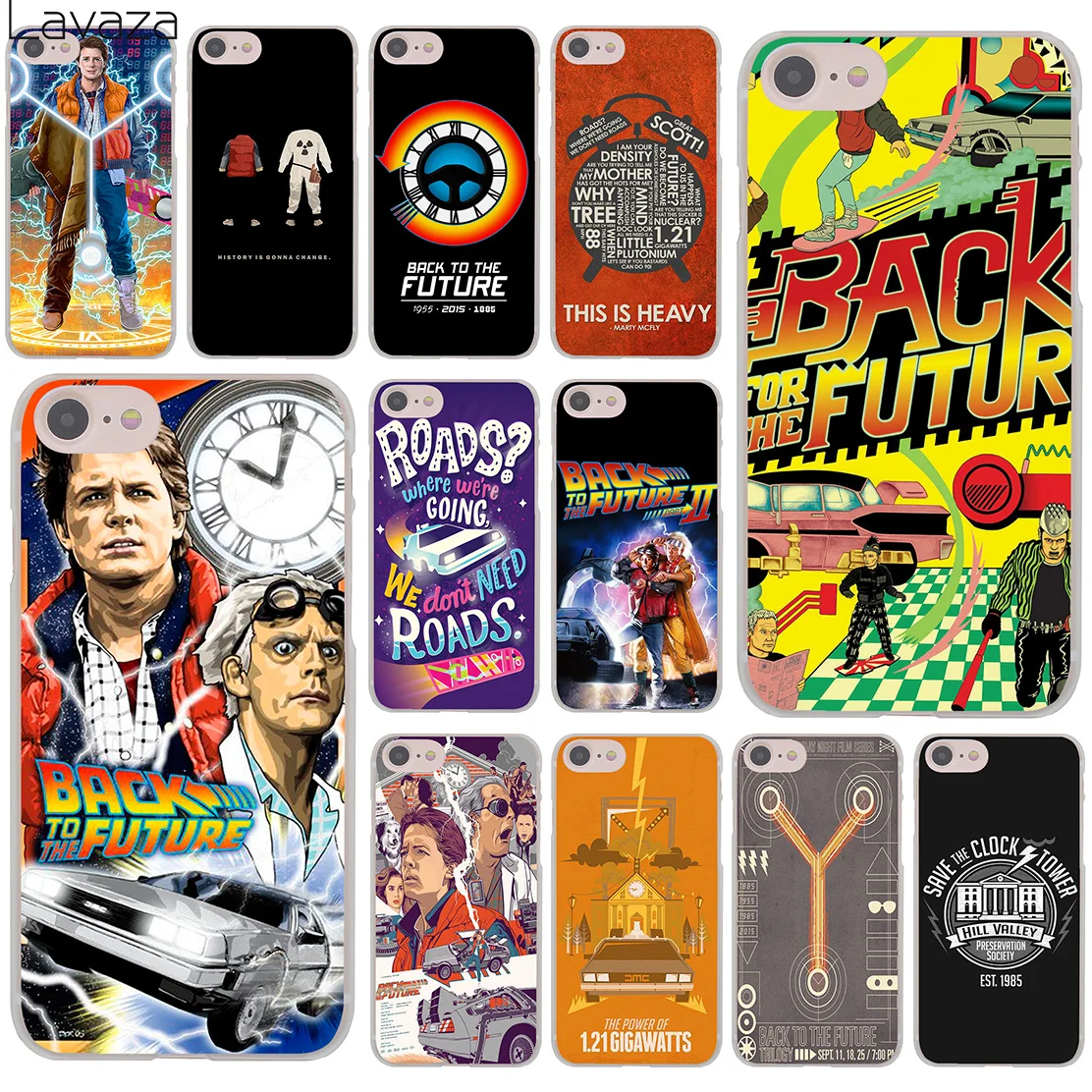 Lavaza Back To The Future Жесткий Чехол для Телефона iPhone XR X 11 Pro XS Max 8 7 6 6S 5 5S SE 4S 4 10|6s plus|case covercase