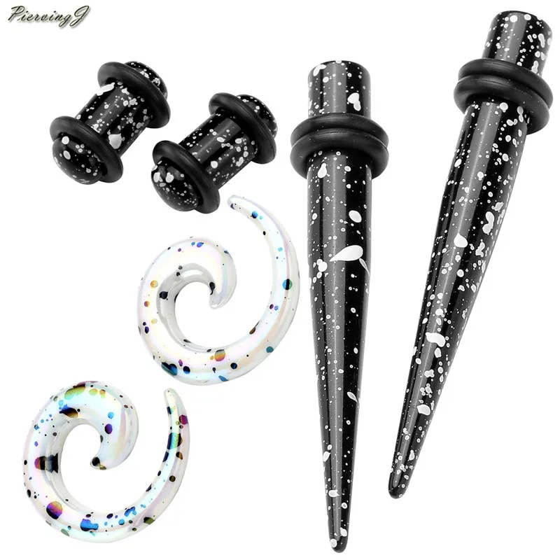 Растяжки для ушей из акрила 2 г 6 мм|Украшения тела| |