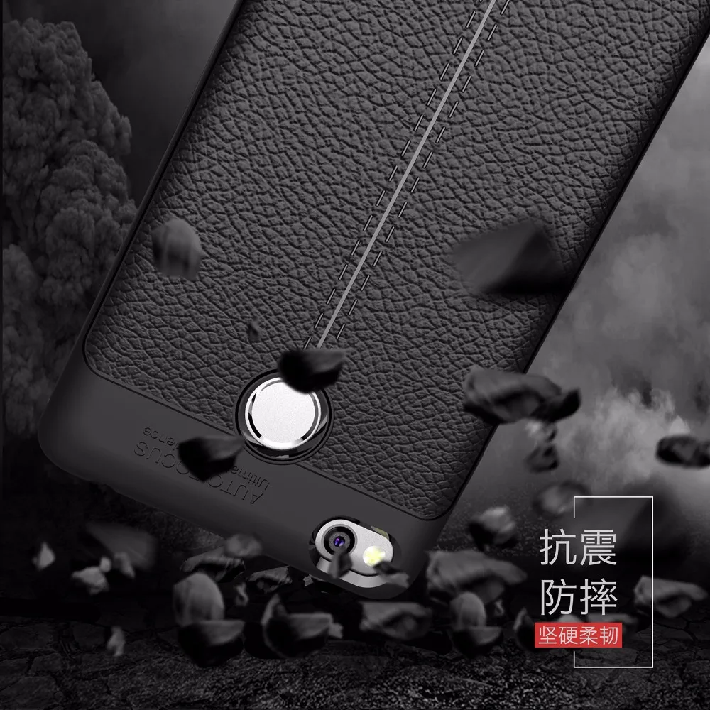 Для Xiaomi Redmi 3 Защитный чехол Роскошные Броня Мягкие TPU силиконовая кожа задняя