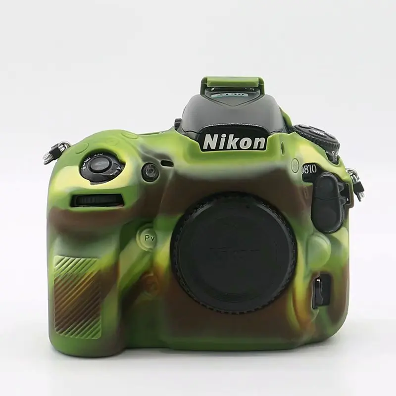 Силиконовая кожа брони чехол корпус протектор для Nikon D750 D7500 D810 D3500 D5300 DSLR корпус камеры протектор видео сумка