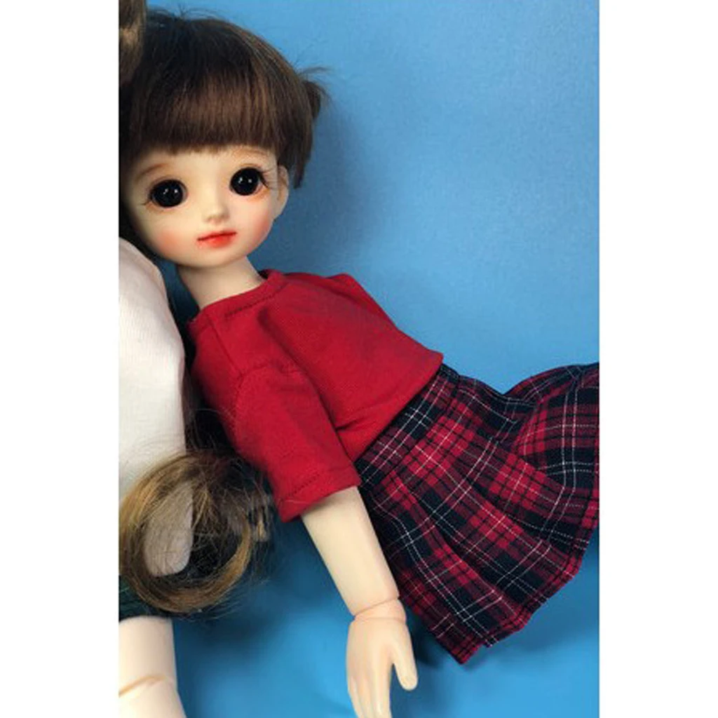Классическая плиссированная юбка JK Форма одежда для 1/6 BJD Dollfie аксессуары кукол MSD