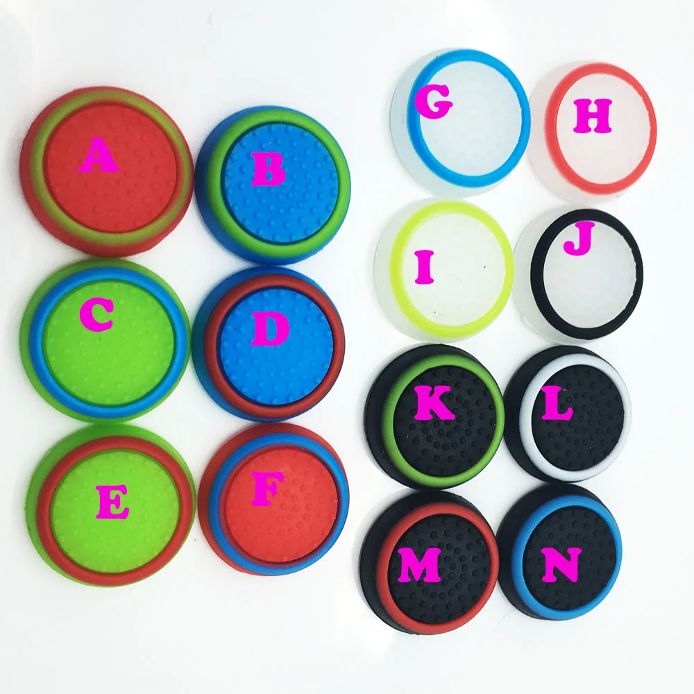 12 шт силиконовый цветной колпачок для джойстика Sony PS4 PS3 Xbox 360 one контроллер|grip