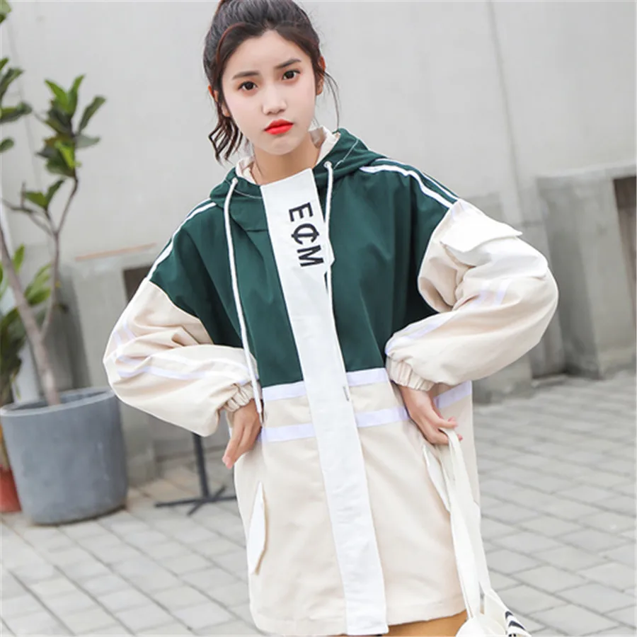 High end 2019 новый для женщин Бейсбол Форма Корейская версия Harajuku стиль bf Свободные с