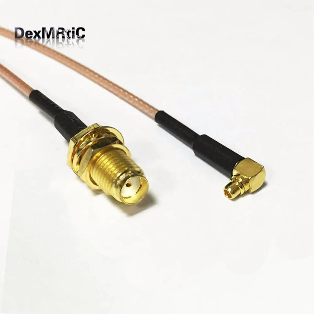 1 шт. Новый гнездовой разъем SMA с гайкой переключатель MMCX Штекерный RG178 оптовая