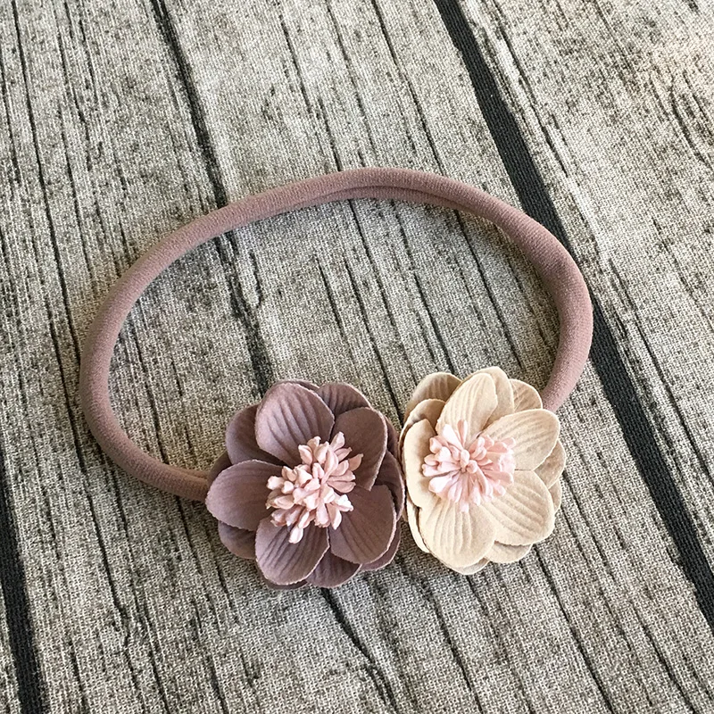 Осенняя облегающая повязка на голову с цветами | Аксессуары для одежды