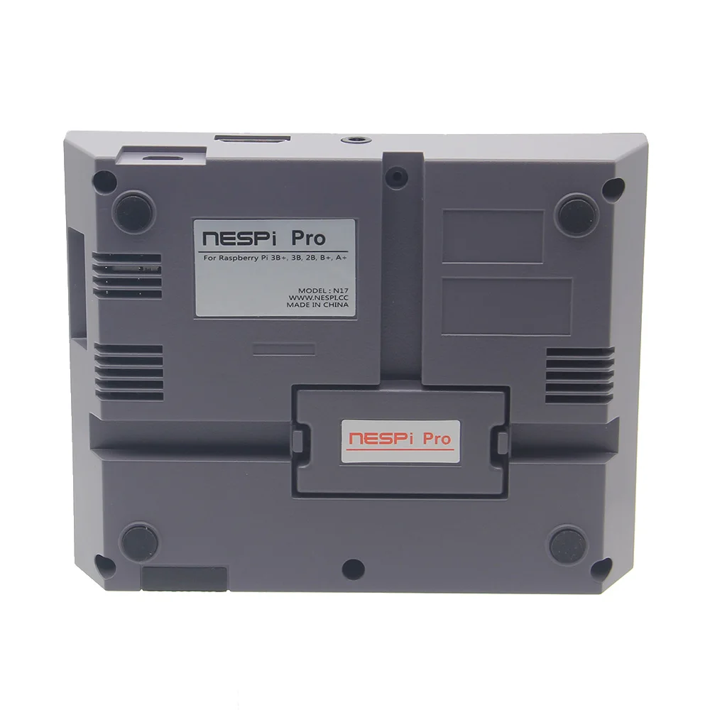 Чехол RetroPie Raspberry Pi 3 B+(Plus) NESPi Pro с игровой консолью RTC NES FS style | Корпус для Raspberry Pi 3 Model B+, 3B
