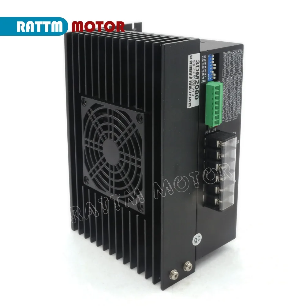 3DM2080 трехфазный цифровой драйвер для шагового двигателя NEMA34 NEMA42 NEMA52|Драйвер