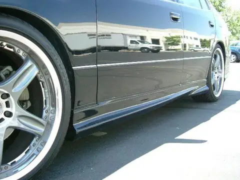 Для LEXUS GS300 GS430 S160 (1998-2004) JPA Стиль FRP стекло волокно передняя/задняя под спойлером