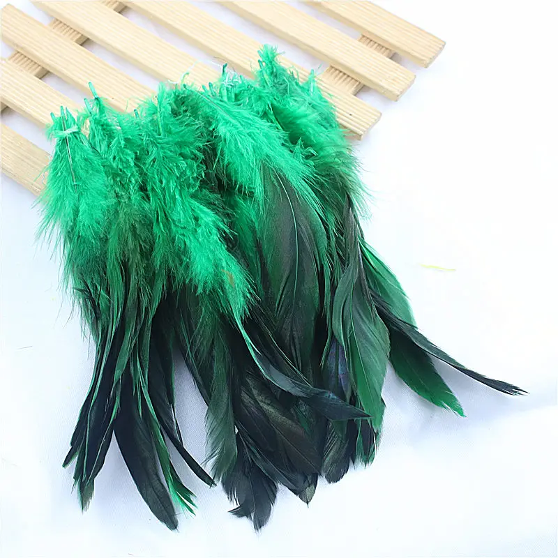 Venda 50 pchs/lote barato plumas de penas, 5-8inch13-20cm, натуральный jóias pluma de penas de galinha penas galo cor DIY