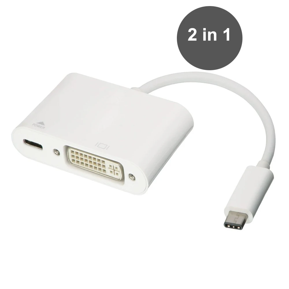 Кабель преобразователь hd2.0 DVI для нового apple macbook и pro|Кабели VGA| |