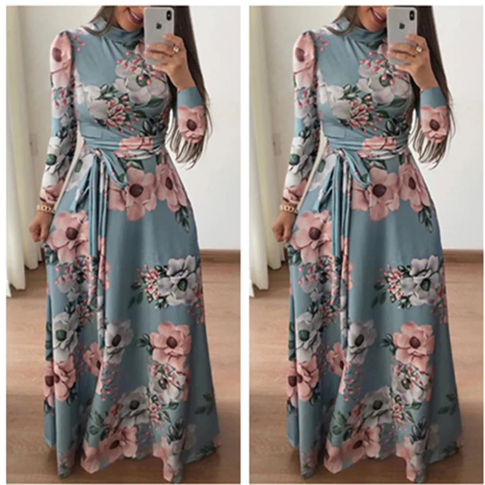 2020 свободное время печати бандаж платье миди Suit Dress Drop Shipping|Женские платья| |