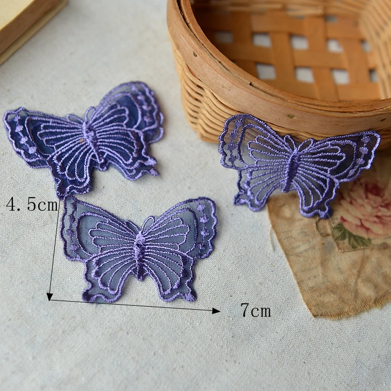 Фиолетовые отверстия на вышивальной бабочке|embroidery ring|open tinopen underpants |