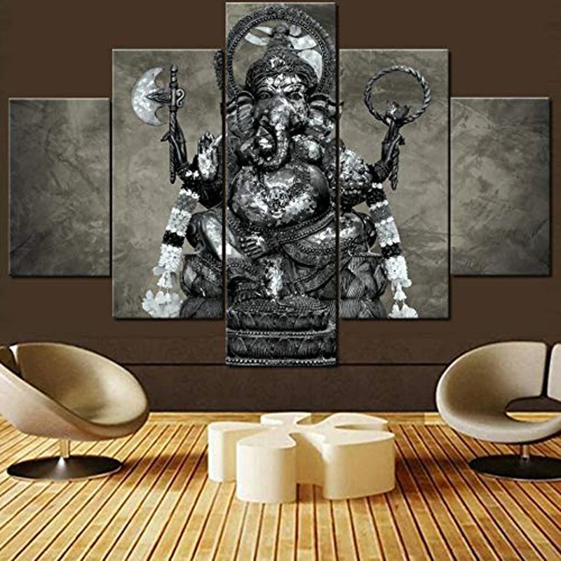 Домашний декор HD рамка плакат картина настенное искусство Современная 5 панелей