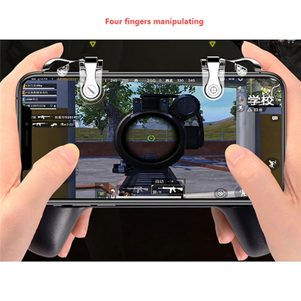 Мобильный телефон PUBG геймпад для iphone iOS и Android смартфоны L1 R1 игра шутер контроллер