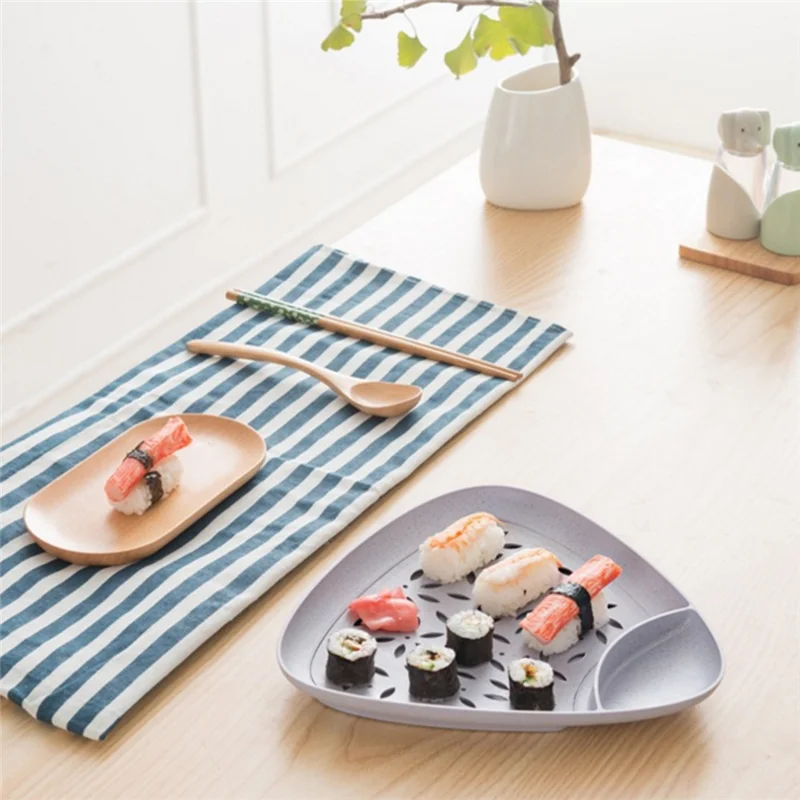 Домашний кухонный столовый поднос посуда пельменей суши мука пшеничная