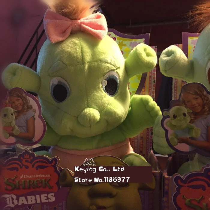 Новое поступление оригинальная милая плюшевая игрушка Shrek Baby кукла на день