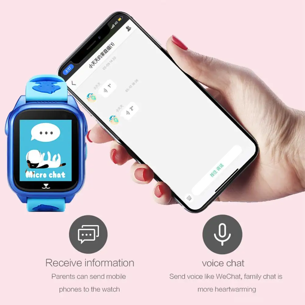 TWOX M06 Smart Watch Child GPS Phone Positioning 1.44 Inch Color Touch Screen For Children Q50 Waterproof Baby | Электроника